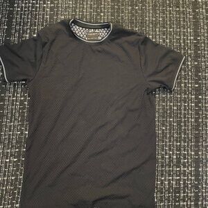 Denim & Flower Black Short Sleeve Tee